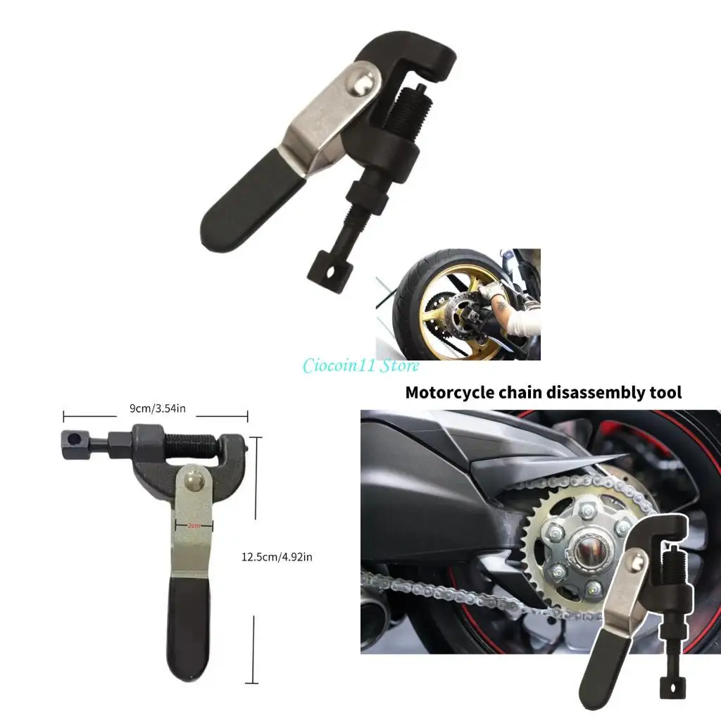 Y1UB Universal Motorbike Chain Link Separator ATV Motorcycle Chain Splitter Tool 
Y1UB Universal Motorbike Chain Link Separator ATV Motorcycle Chain Splitter Tool