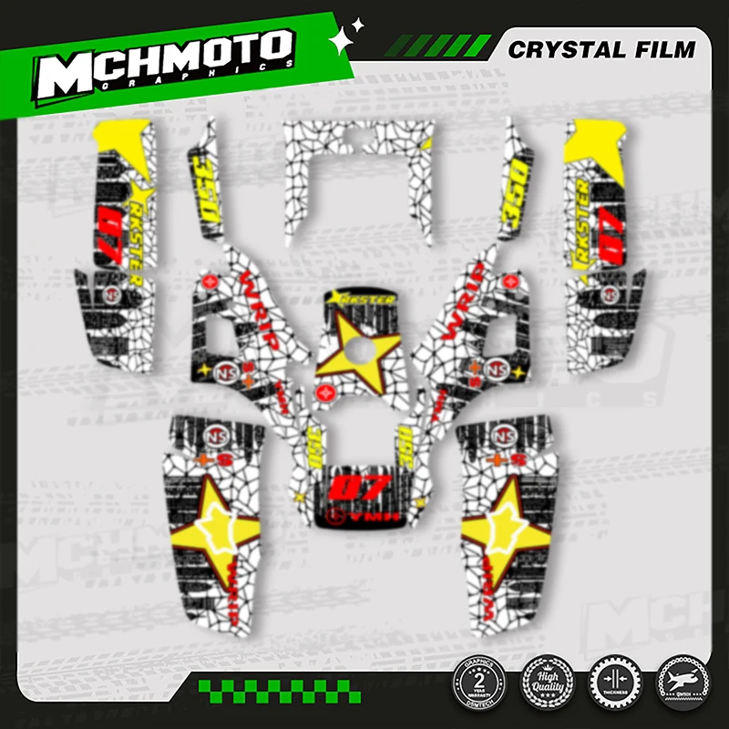 MCHMFG Custom Team Motorcycle ATV Graphics Background Decal Stickers Kits For YAMAHA Warrior 350
MCHMFG Custom Team Motorcycle ATV Graphics Background Decal Stickers Kits For YAMAHA Warrior 350