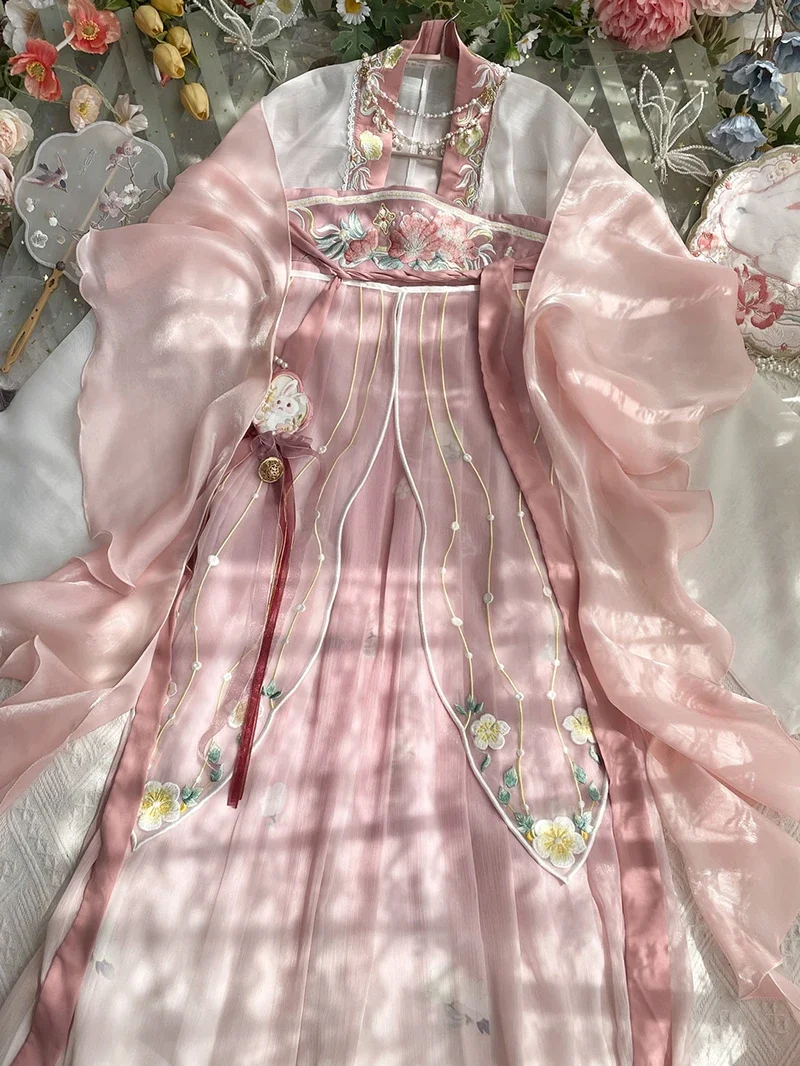 Hanfu Dress Women Ancient Chinese Traditional Hanfu Female Fairy Cosplay Costume Summer Dance Dress Hanfu Party Outfit For Women
Hanfu Dress Women Ancient Chinese Traditional Hanfu Female Fairy Cosplay Costume Summer Dance Dress Hanfu Party Outfit For Women