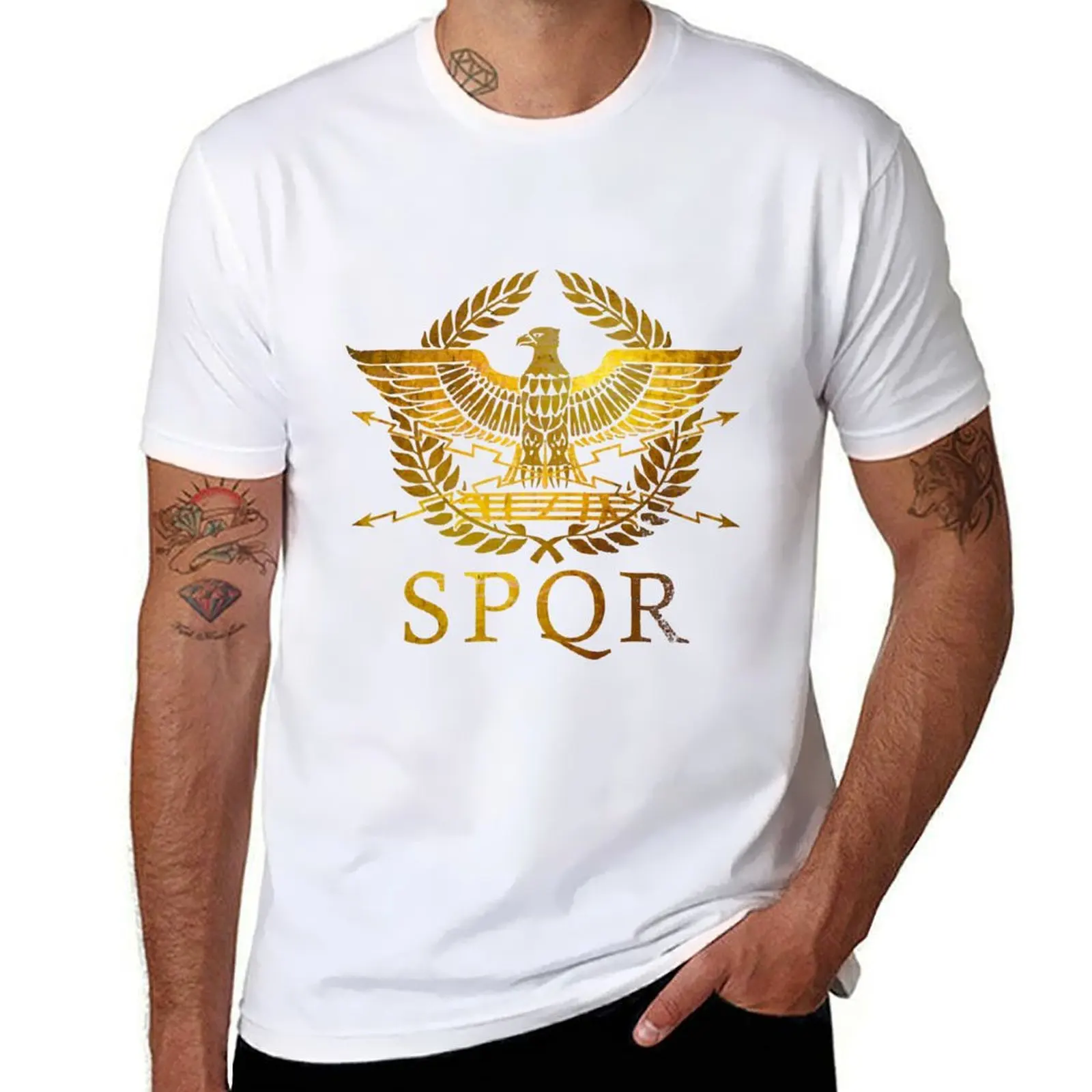SPQR Senātus Populusque Rōmānus T-Shirt funny t shirts dark humor graphic t shirts for man cotton t shirts man 100% T-shirt
SPQR Senātus Populusque Rōmānus T-Shirt funny t shirts dark humor graphic t shirts for man cotton t shirts man 100% T-shirt