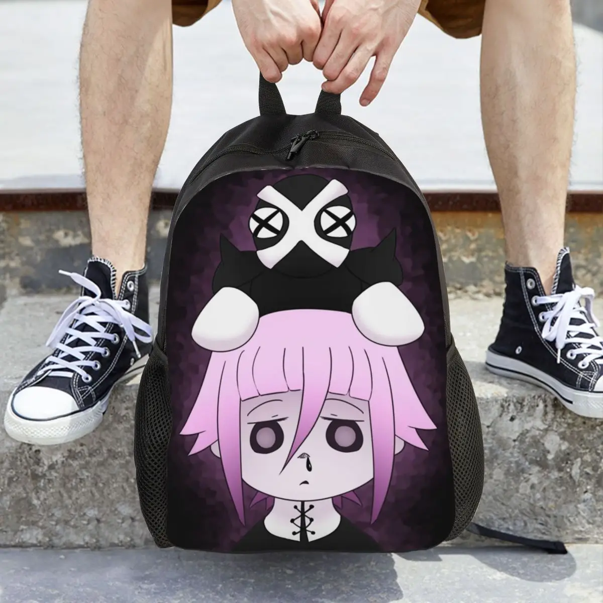 Crona And Ragnarok Soul Eater Backpack Daypack Large Capacity Kids BookBag School Bag Shoulder Bags for Men Women
Crona And Ragnarok Soul Eater Backpack Daypack Large Capacity Kids BookBag School Bag Shoulder Bags for Men Women