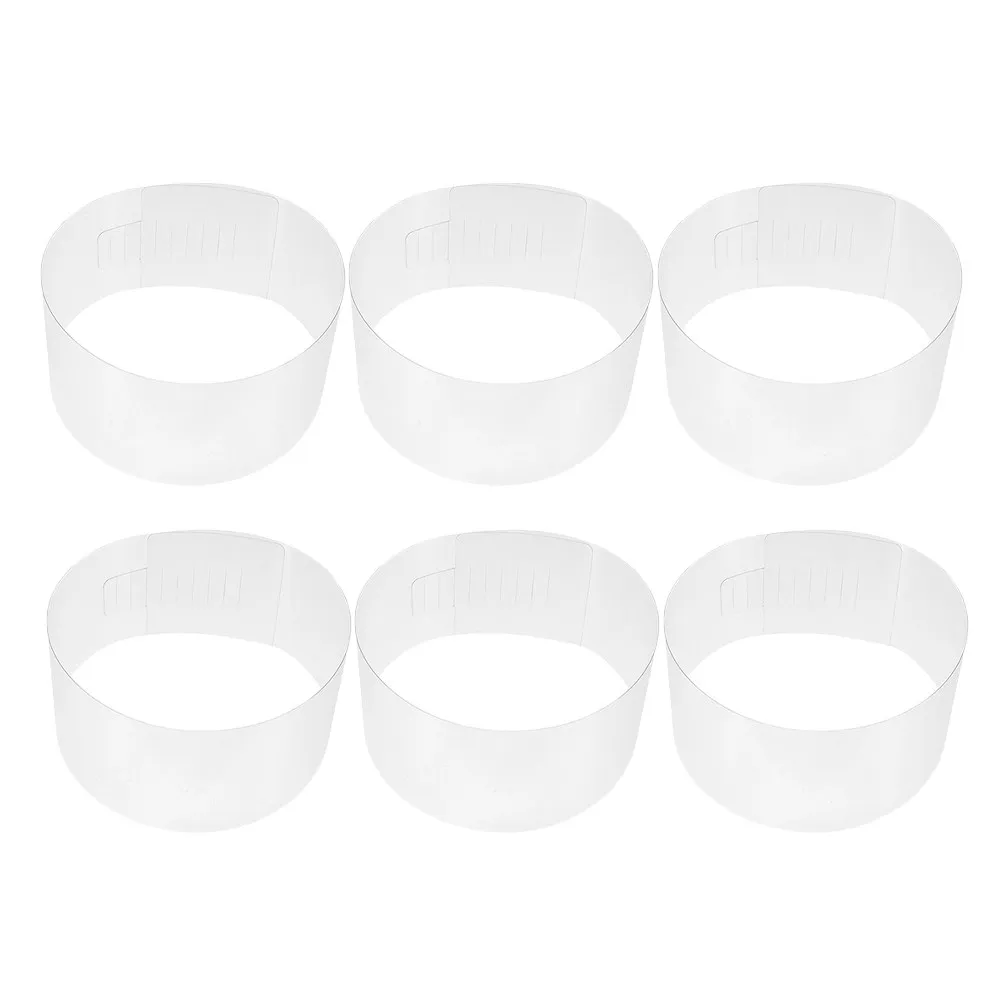 6pcs Cone Shape Hat Shaper Insert Adjustable Buckle Plastic Inner Support For Dome Hats Baseball Cap Protector Display Stand