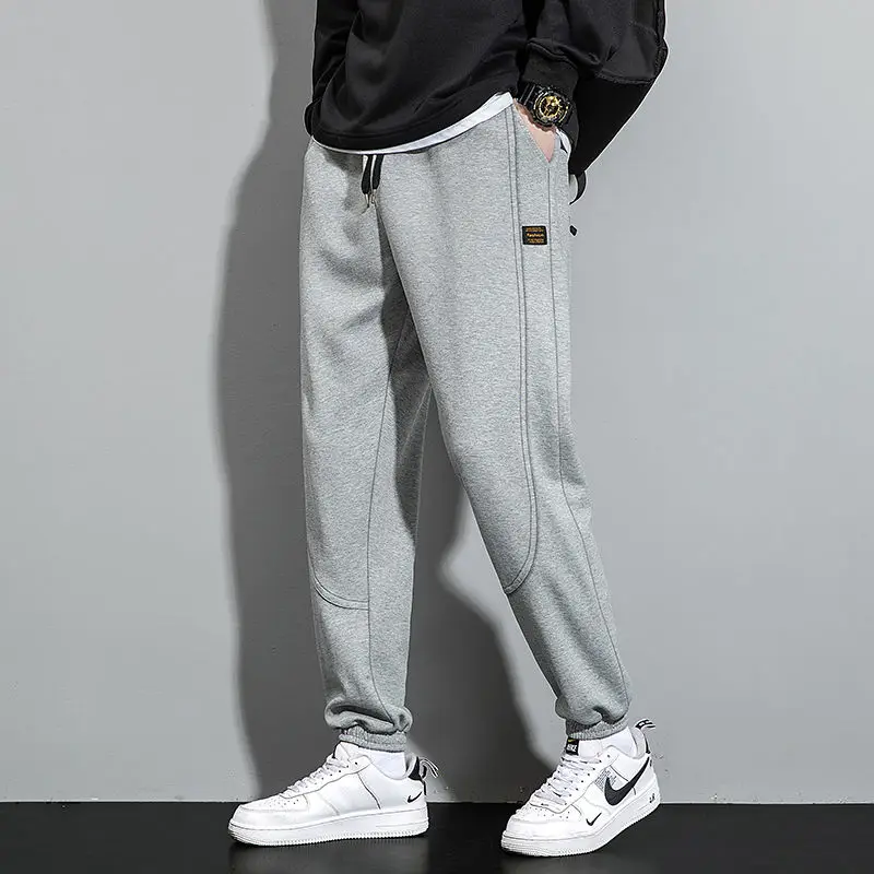 Pure Cotton Sports Pants for Men Fashionable Thickened Versatile Casual Korean Style Sports Warm Men's Casual Pants
Pure Cotton Sports Pants for Men Fashionable Thickened Versatile Casual Korean Style Sports Warm Men's Casual Pants