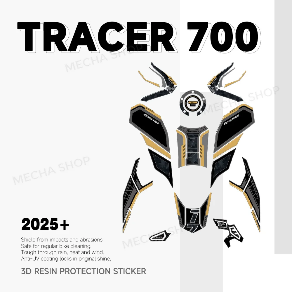 T700 Accessories Knee Traction Pad Protector Fuel Tank Side 3D Resin Stickers Tank Pad For Tenere 700 2025 Stickers
T700 Accessories Knee Traction Pad Protector Fuel Tank Side 3D Resin Stickers Tank Pad For Tenere 700 2025 Stickers