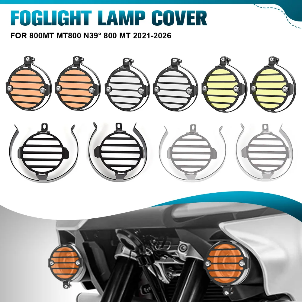 Motorcycle Fog Light Protector Guards For CFMOTO 800MT MT800 N39° 800 MT 2021-2023 2024 2025 2026 New Metal Foglight Lamp Cover
Motorcycle Fog Light Protector Guards For CFMOTO 800MT MT800 N39° 800 MT 2021-2023 2024 2025 2026 New Metal Foglight Lamp Cover