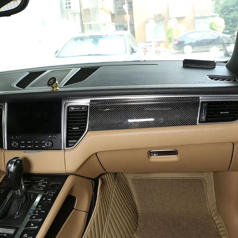 For Porsche Macan 2014-2021 Real Carbon Fiber Car Center Console Copilot Panel Trim Cover sticker Car Accessories
For Porsche Macan 2014-2021 Real Carbon Fiber Car Center Console Copilot Panel Trim Cover sticker Car Accessories