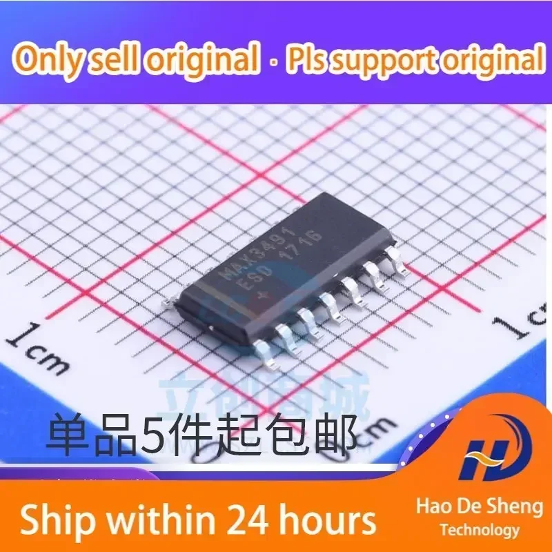 10 шт./лот MAX3491 MAX3491ESD SOP14 IC, новый, оригинальный, в наличии
10 шт./лот MAX3491 MAX3491ESD SOP14 IC, новый, оригинальный, в наличии