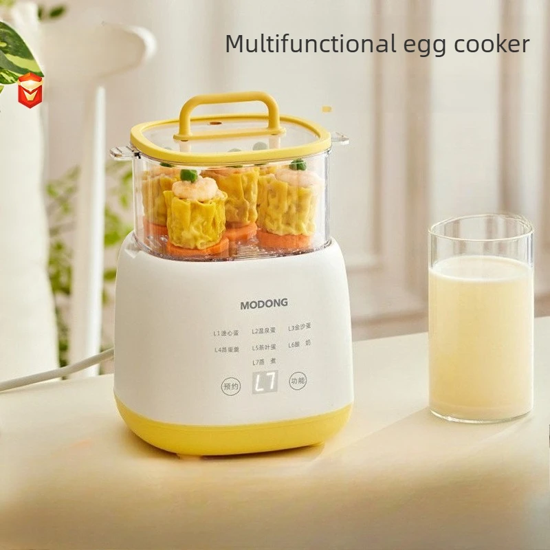 Automatic Egg Cooker, Fast Steamer with Auto Shut-Off, BPA-Free Personal Breakfast Maker, One-Button for Soft Hard Eggs
Automatic Egg Cooker, Fast Steamer with Auto Shut-Off, BPA-Free Personal Breakfast Maker, One-Button for Soft Hard Eggs