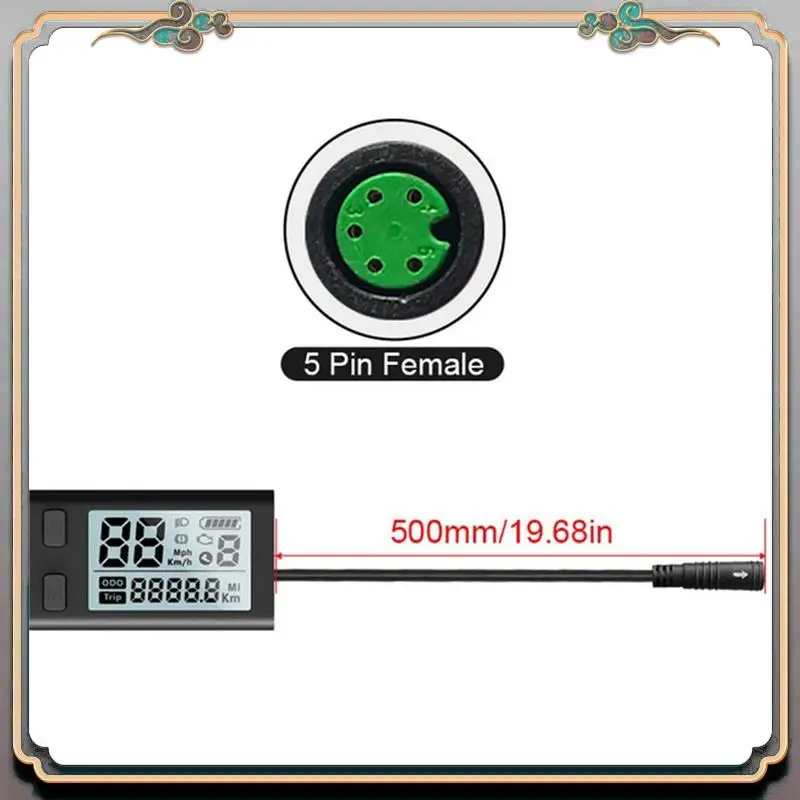 Прочный ЖК-дисплей для электровелосипеда 510S для BBS01/BB02/BBSHD, двигатель среднего привода, велосипедный компьютер для электровелосипеда UART 24 В 36 В 48 В ЖК-метр
Прочный ЖК-дисплей для электровелосипеда 510S для BBS01/BB02/BBSHD, двигатель среднего привода, велосипедный компьютер для электровелосипеда UART 24 В 36 В 48 В ЖК-метр
