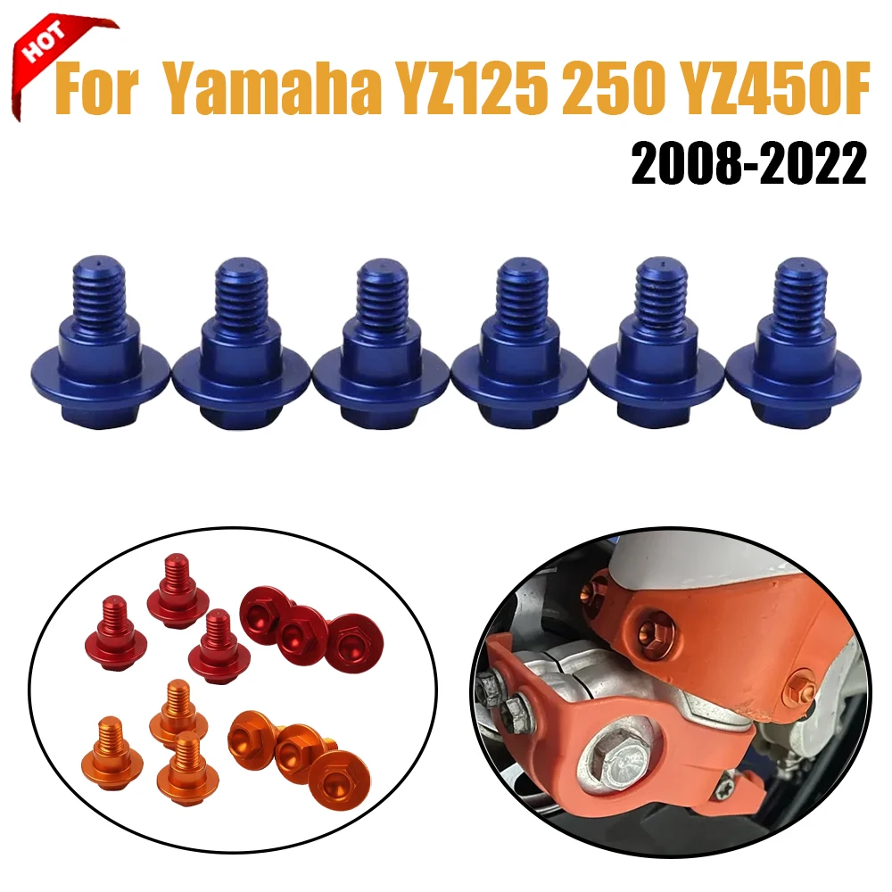 Motorcycle Accessories M6 Front Fork Guard Bolt Screw For Yamaha YZ 65 85 125 250 450 250F 250FX 450FX 125X 250X WR 250F 450F
Motorcycle Accessories M6 Front Fork Guard Bolt Screw For Yamaha YZ 65 85 125 250 450 250F 250FX 450FX 125X 250X WR 250F 450F
