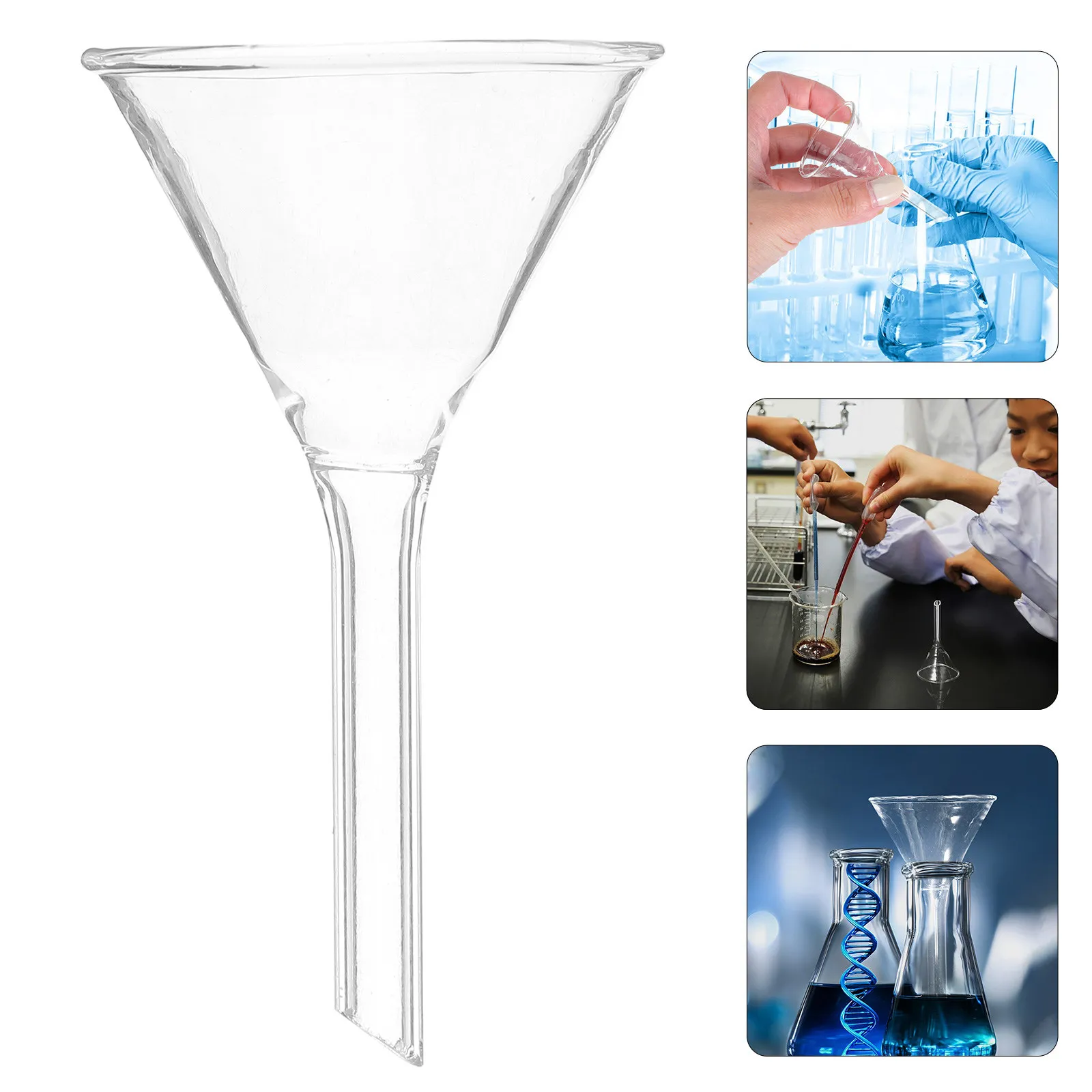 6Pcs Clear Borosilicate Glass Funnel 40Mm Short Stem Wide Mouth Heat Resistant Lab Triangular Filter Funnel for Liquid Transfer
6Pcs Clear Borosilicate Glass Funnel 40Mm Short Stem Wide Mouth Heat Resistant Lab Triangular Filter Funnel for Liquid Transfer