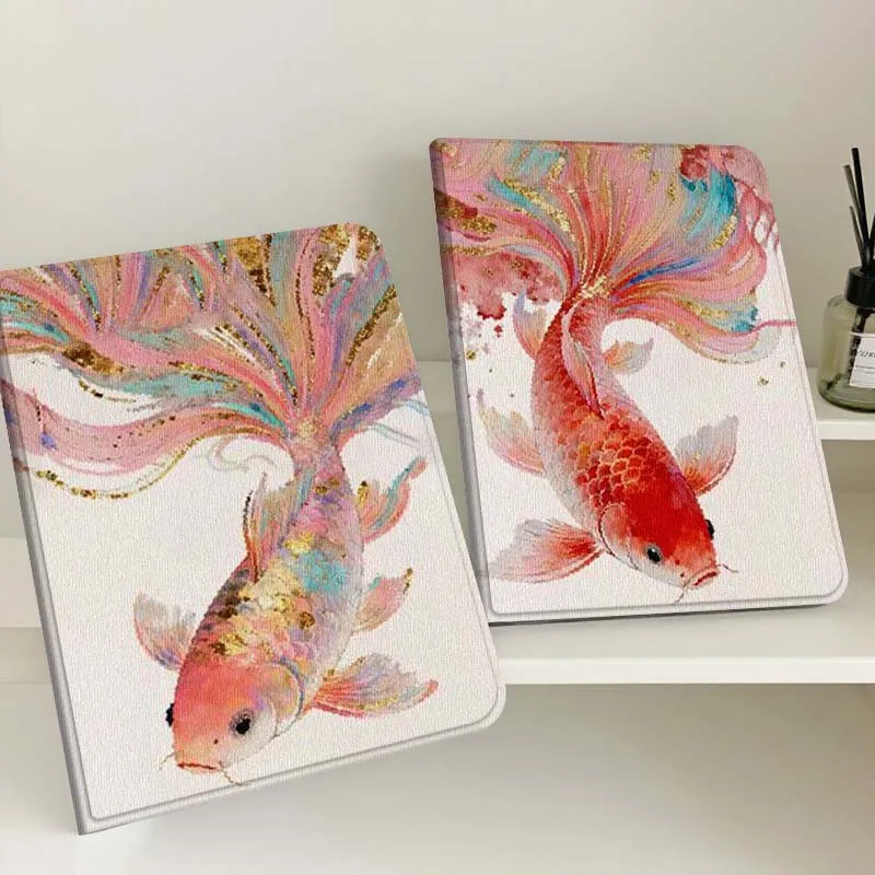 Red Koi Sparkling Tail For Apple iPad Pro Air 13 2 7th 6th 2025 M2 M3 M4 M512.9 13 inch Foldable Tablet Case Gift
Red Koi Sparkling Tail For Apple iPad Pro Air 13 2 7th 6th 2025 M2 M3 M4 M512.9 13 inch Foldable Tablet Case Gift
