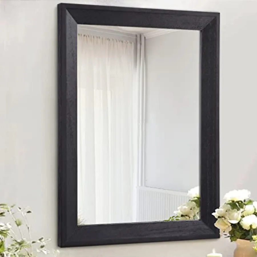 Mirrors for Wall Rectangle Wood Framed Large 20"x16" Decorative Wall Mirror for Bedroom Bathroom Living Room Dressing Room Entr
Mirrors for Wall Rectangle Wood Framed Large 20"x16" Decorative Wall Mirror for Bedroom Bathroom Living Room Dressing Room Entr
