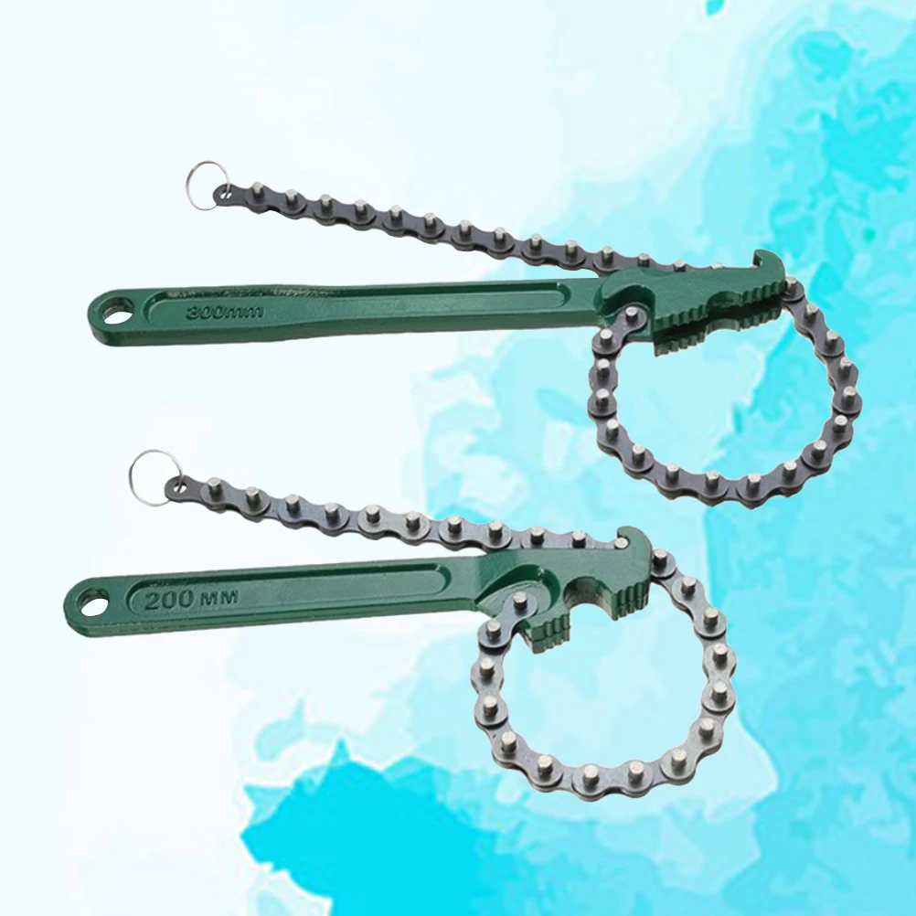 2 pcs Oil Wrench Grid Filter Chain Chain Adjustable Tool for Car Engine Removal Change Durable Carbon Steel Easy Storage
2 pcs Oil Wrench Grid Filter Chain Chain Adjustable Tool for Car Engine Removal Change Durable Carbon Steel Easy Storage