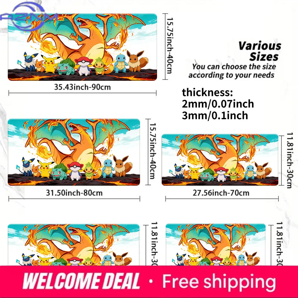 Pokemon Ash & Eevee Starry Desert TCG Playmat Non-Slip Washable Gaming Mouse Pad
Pokemon Ash & Eevee Starry Desert TCG Playmat Non-Slip Washable Gaming Mouse Pad