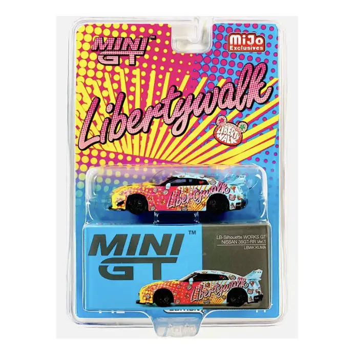 In Stock Ready To Ship Mini GT 1:64 Nissan Skyline GT-R (R35) LB-Silhouette WORKS GT Liberty Walk KUMA Diecast Car Model
In Stock Ready To Ship Mini GT 1:64 Nissan Skyline GT-R (R35) LB-Silhouette WORKS GT Liberty Walk KUMA Diecast Car Model