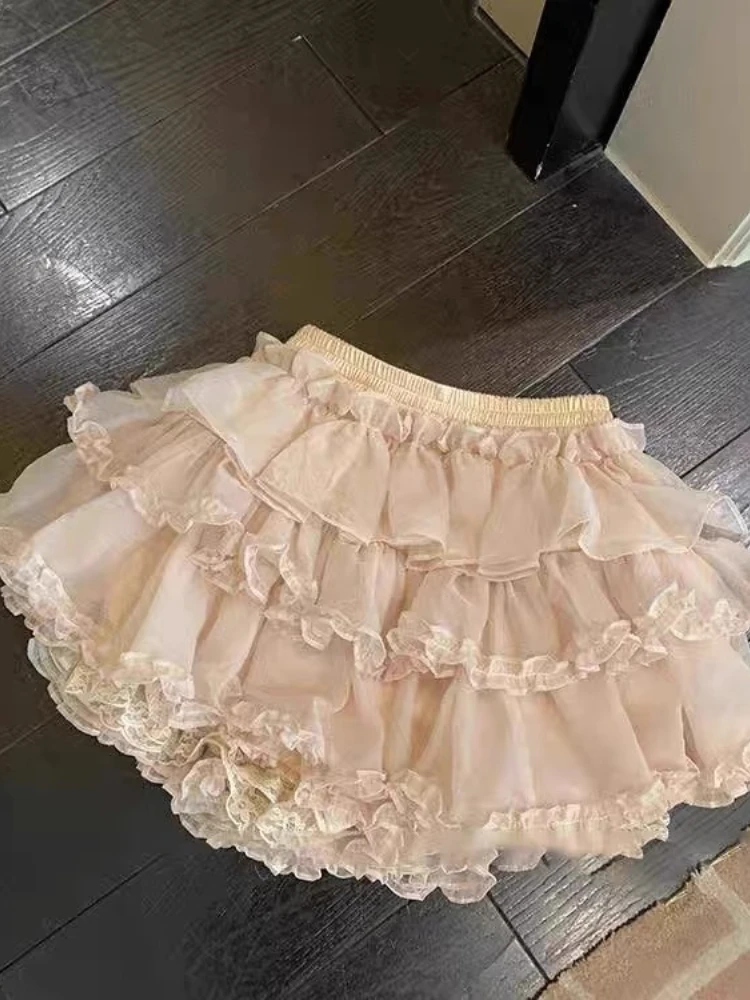 Japanese Sweet Lolita Lace Shorts Ruffle Cake Safety Shorts Harajuku Kawaii Shorts Pumpkin Pants Cute JK Bloomers Y2k
Japanese Sweet Lolita Lace Shorts Ruffle Cake Safety Shorts Harajuku Kawaii Shorts Pumpkin Pants Cute JK Bloomers Y2k