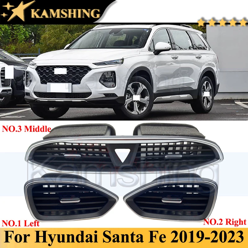 Kamshing Instrument Middle Air Conditioning Outlet For Hyundai Santa Fe 2019-2023 Front Air Conditioning Vent Dashboard
Kamshing Instrument Middle Air Conditioning Outlet For Hyundai Santa Fe 2019-2023 Front Air Conditioning Vent Dashboard