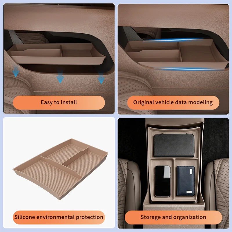 Car central control lower storage box For Li Xiang Auto L9 Livis 2026 model car center console storage, organization, decoration
Car central control lower storage box For Li Xiang Auto L9 Livis 2026 model car center console storage, organization, decoration