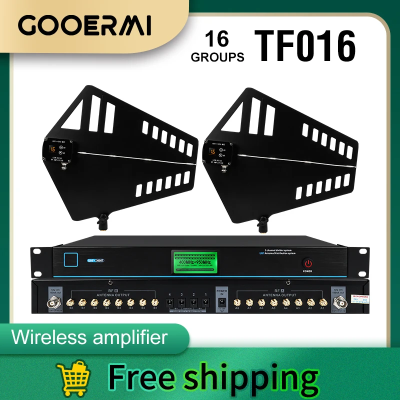 Усилитель антенного сигнала Gooermi TF10-16, 10-16-канальная система распределения антенн, 450-960 МГц, усилитель радиочастотного сигнала.
Усилитель антенного сигнала Gooermi TF10-16, 10-16-канальная система распределения антенн, 450-960 МГц, усилитель радиочастотного сигнала.