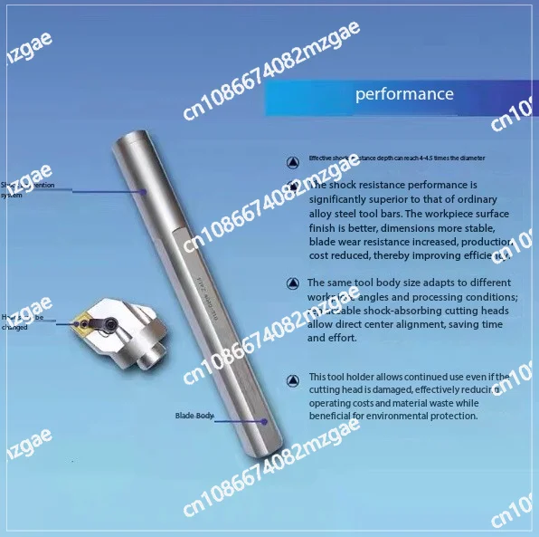Принадлежности для токарных станков с ЧПУ, сменный амортизирующий корпус расточной оправки и корпус диска режущего стержня
Принадлежности для токарных станков с ЧПУ, сменный амортизирующий корпус расточной оправки и корпус диска режущего стержня