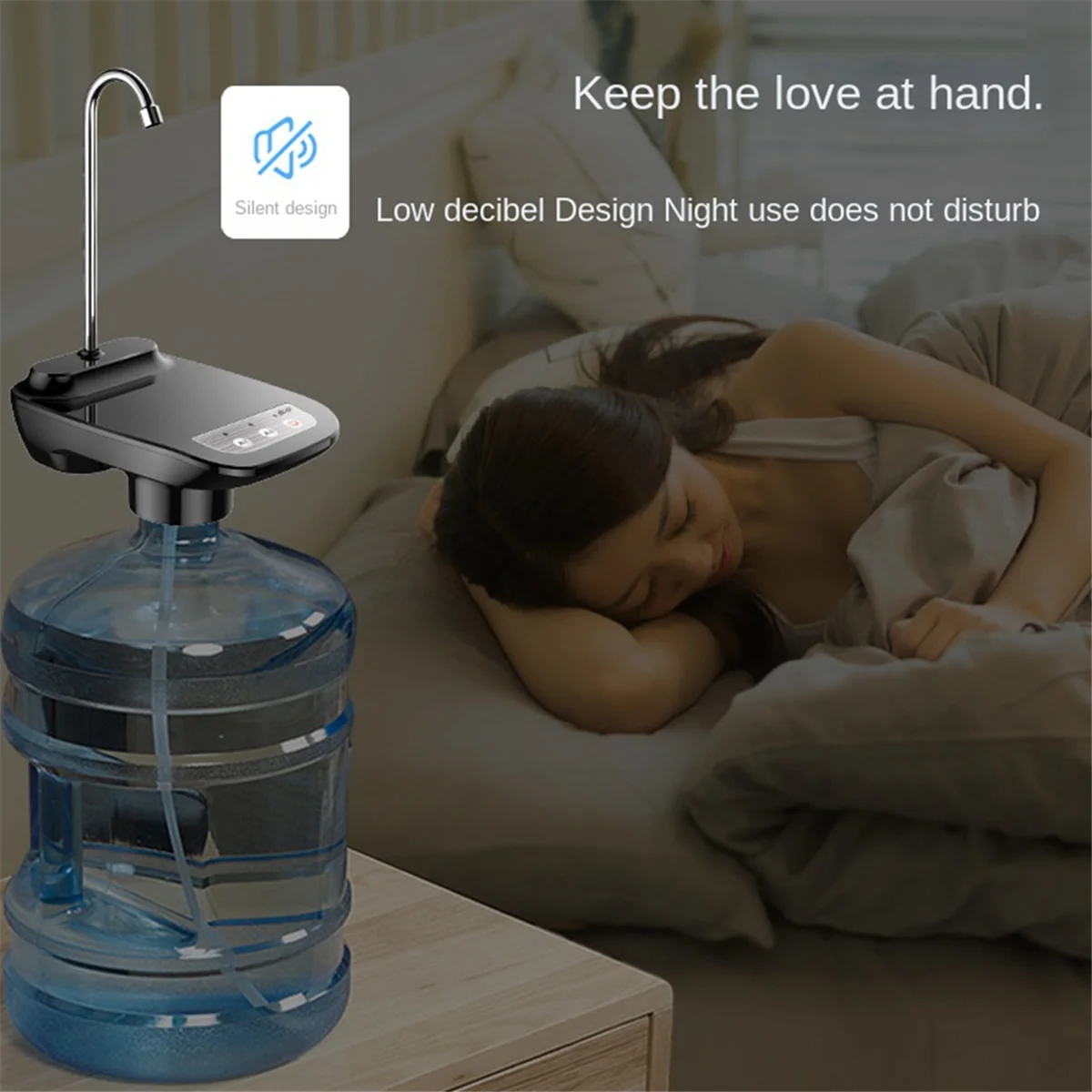 Sust-aWater Bottle Pump Dispenser USB Charging Automatic Drinking Water Pump Portable Electric Water Dispenser
Sust-aWater Bottle Pump Dispenser USB Charging Automatic Drinking Water Pump Portable Electric Water Dispenser