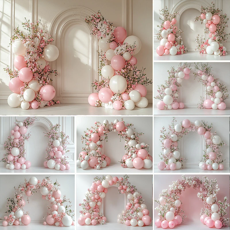 LS Photography Background Spring Floral Balloon Arch Wall Decor Birthday Wedding Maternity Child Adult Portrait Photo Backdrop
LS Photography Background Spring Floral Balloon Arch Wall Decor Birthday Wedding Maternity Child Adult Portrait Photo Backdrop