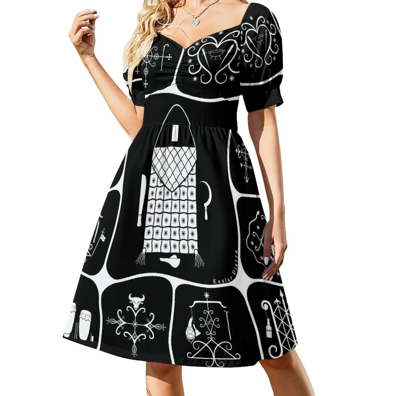 Kouzen Short-Sleeved Dress evening dress ladies dresses for special occasion Woman dresses
Kouzen Short-Sleeved Dress evening dress ladies dresses for special occasion Woman dresses
