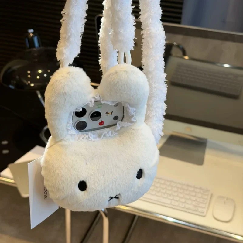Soft Cute Lace Plush Big Head Miffy Rabbit Suitable For Phone Healing Series Soft Cute Cute Pet Sweet Anti Drop Protective Case
Soft Cute Lace Plush Big Head Miffy Rabbit Suitable For Phone Healing Series Soft Cute Cute Pet Sweet Anti Drop Protective Case