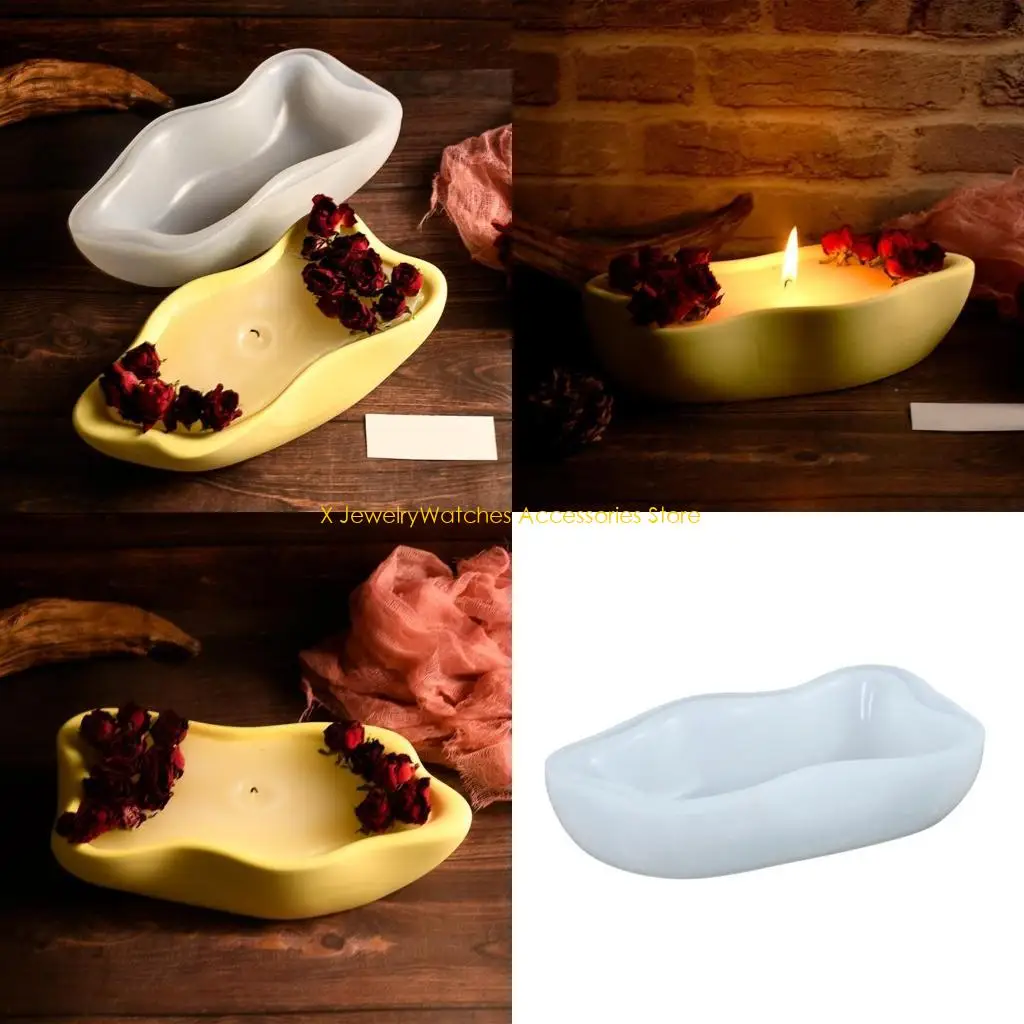 31KD Creative Oval Round Sturdy Silicone Tray Molds for Resin Concrete Cement Art
31KD Creative Oval Round Sturdy Silicone Tray Molds for Resin Concrete Cement Art