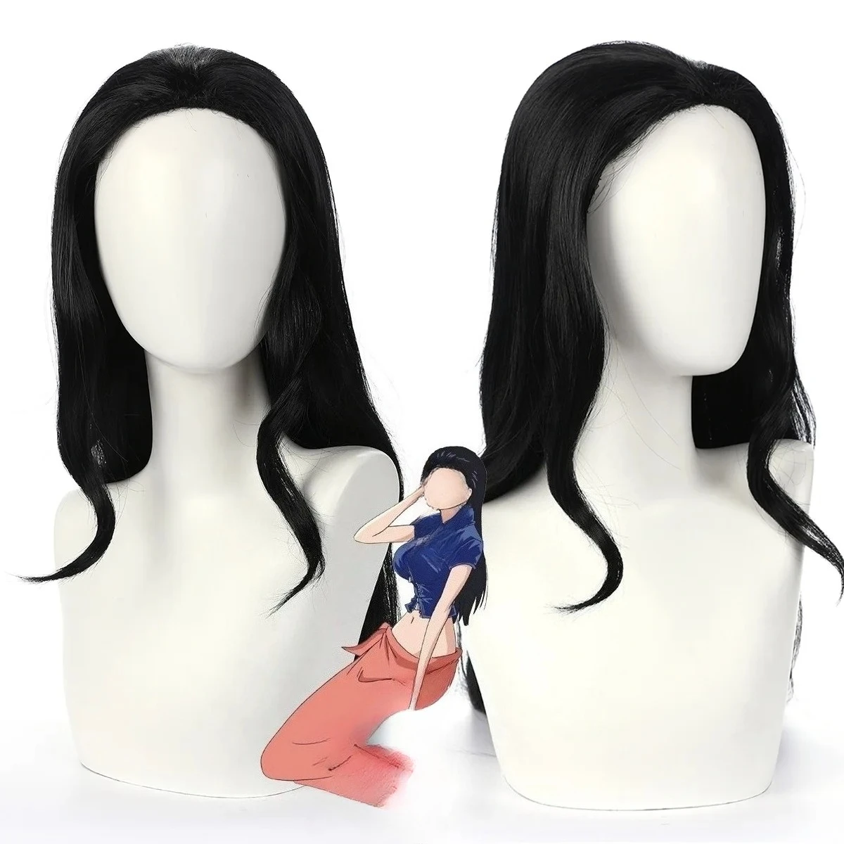 OnePi Ece Long Straight Black Synthetic Cosplay Wig Middle Part Anime Costume Party Halloween Hairpiece
OnePi Ece Long Straight Black Synthetic Cosplay Wig Middle Part Anime Costume Party Halloween Hairpiece