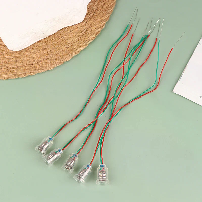5pcs Universal E10 Lamp Holder With Wire Small Lampholder, E10 Base Experiment Teaching Instrument Base E10 Lampholder Adapter
5pcs Universal E10 Lamp Holder With Wire Small Lampholder, E10 Base Experiment Teaching Instrument Base E10 Lampholder Adapter