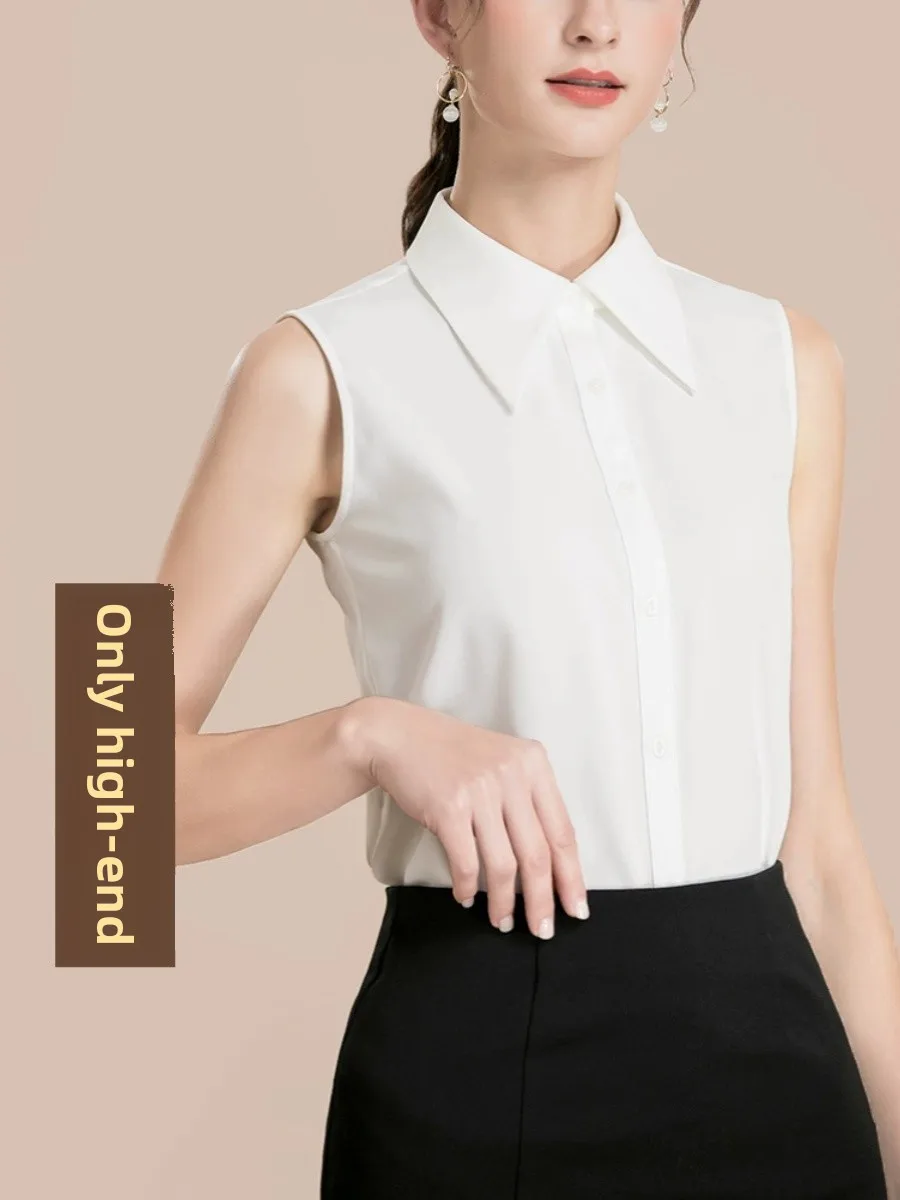 Женский летний модный воротник Svel arp для поездок на работу, профессиональный базовый слой, белый верх из полиэстера
Женский летний модный воротник Svel arp для поездок на работу, профессиональный базовый слой, белый верх из полиэстера