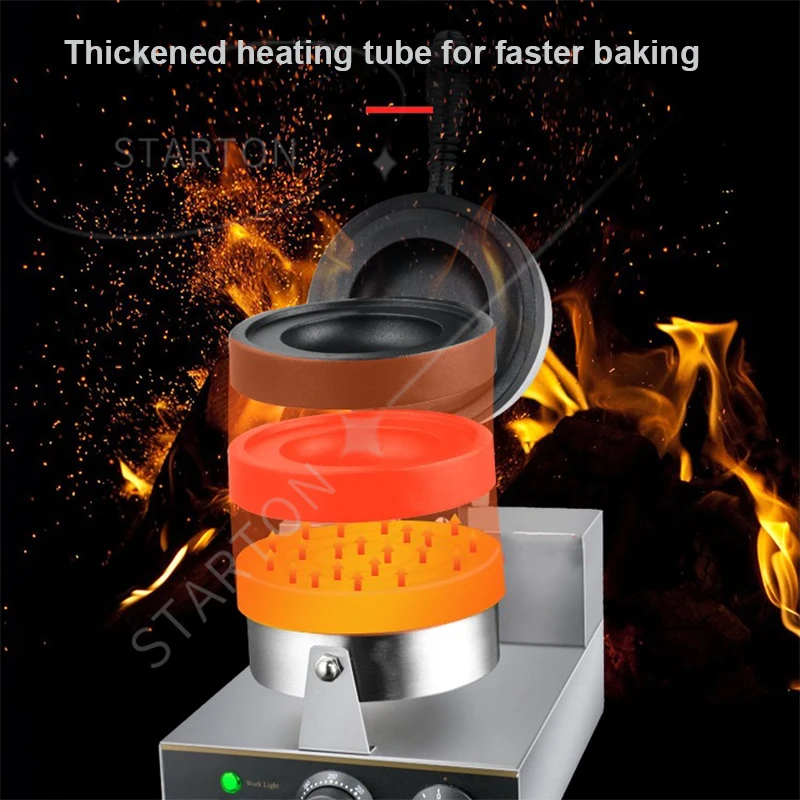 Ice Cream Waffle Machine UFO Burger Maker Hamburger Gelato Panini Press Machine Sandwich Toast Snacks Device
Ice Cream Waffle Machine UFO Burger Maker Hamburger Gelato Panini Press Machine Sandwich Toast Snacks Device