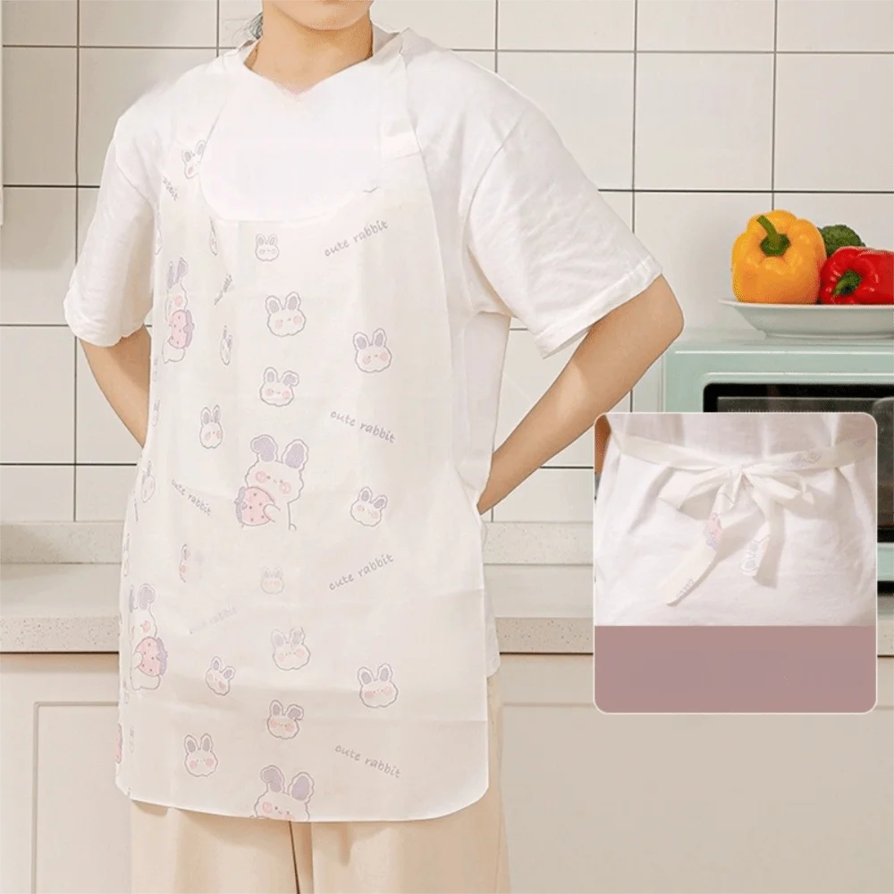 Breathable Unisex Aprons Oil-proof Anti Fouling Disposable Non-woven Apron Rabbit Thicken Hot Pot Restaurant Apron Household
Breathable Unisex Aprons Oil-proof Anti Fouling Disposable Non-woven Apron Rabbit Thicken Hot Pot Restaurant Apron Household