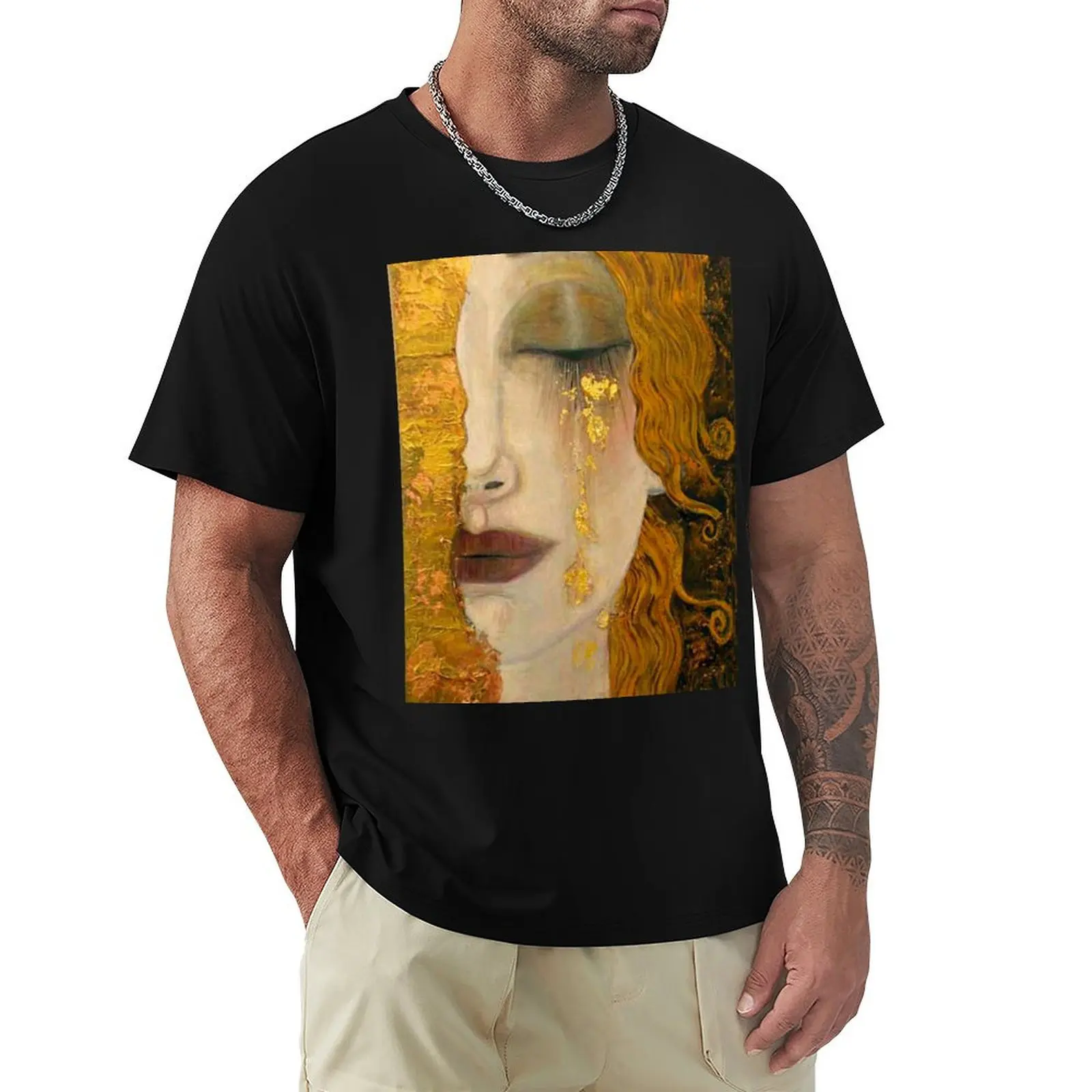 Gustav Klimt Golden Tears T-Shirt valentines clothes gifts for boyfriend mens funny t shirts
Gustav Klimt Golden Tears T-Shirt valentines clothes gifts for boyfriend mens funny t shirts