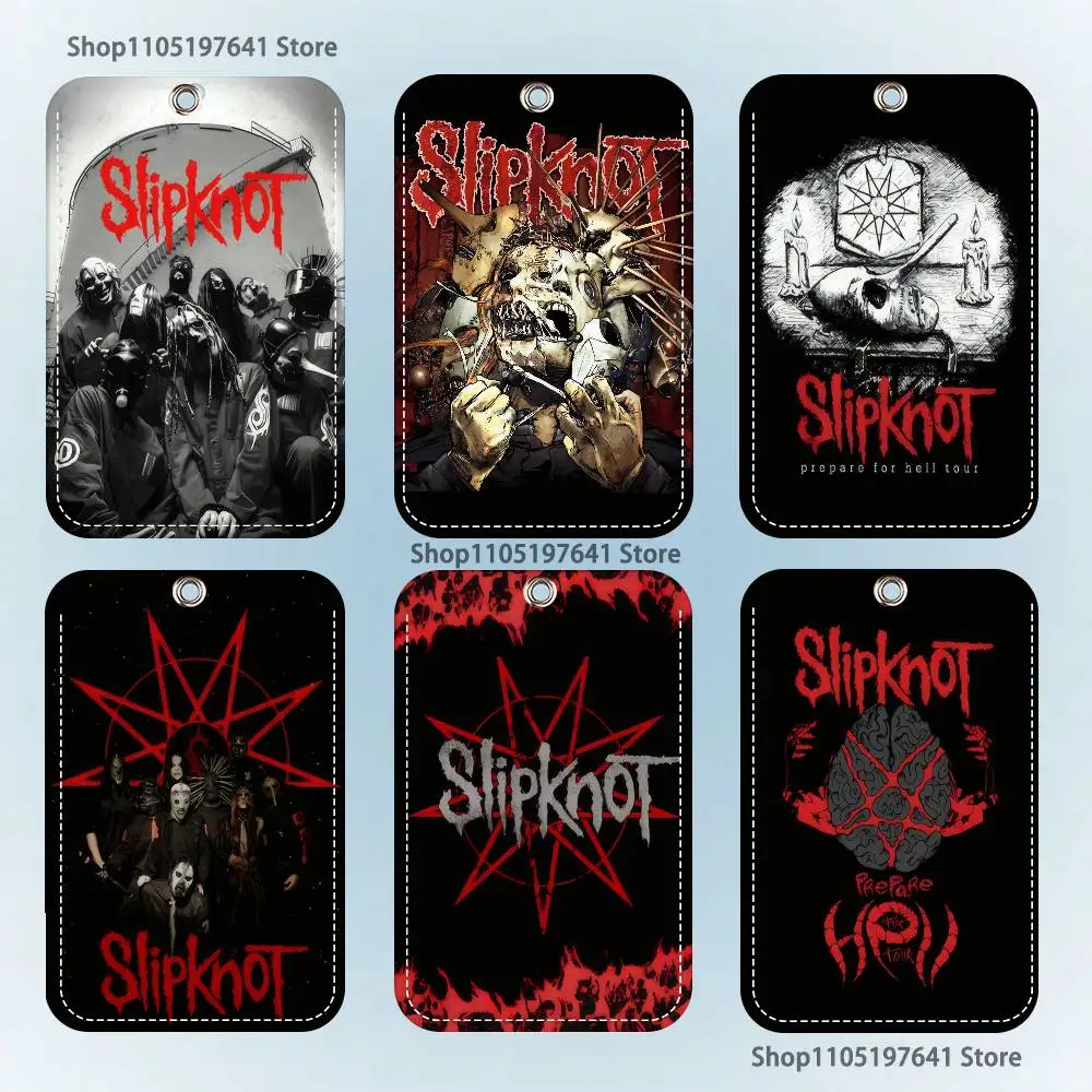 P-Psychosocial Band S-SlipknotS Holder Keychain For Bank Business Work Card Holder Student Card Protective Case Bus Card
P-Psychosocial Band S-SlipknotS Holder Keychain For Bank Business Work Card Holder Student Card Protective Case Bus Card