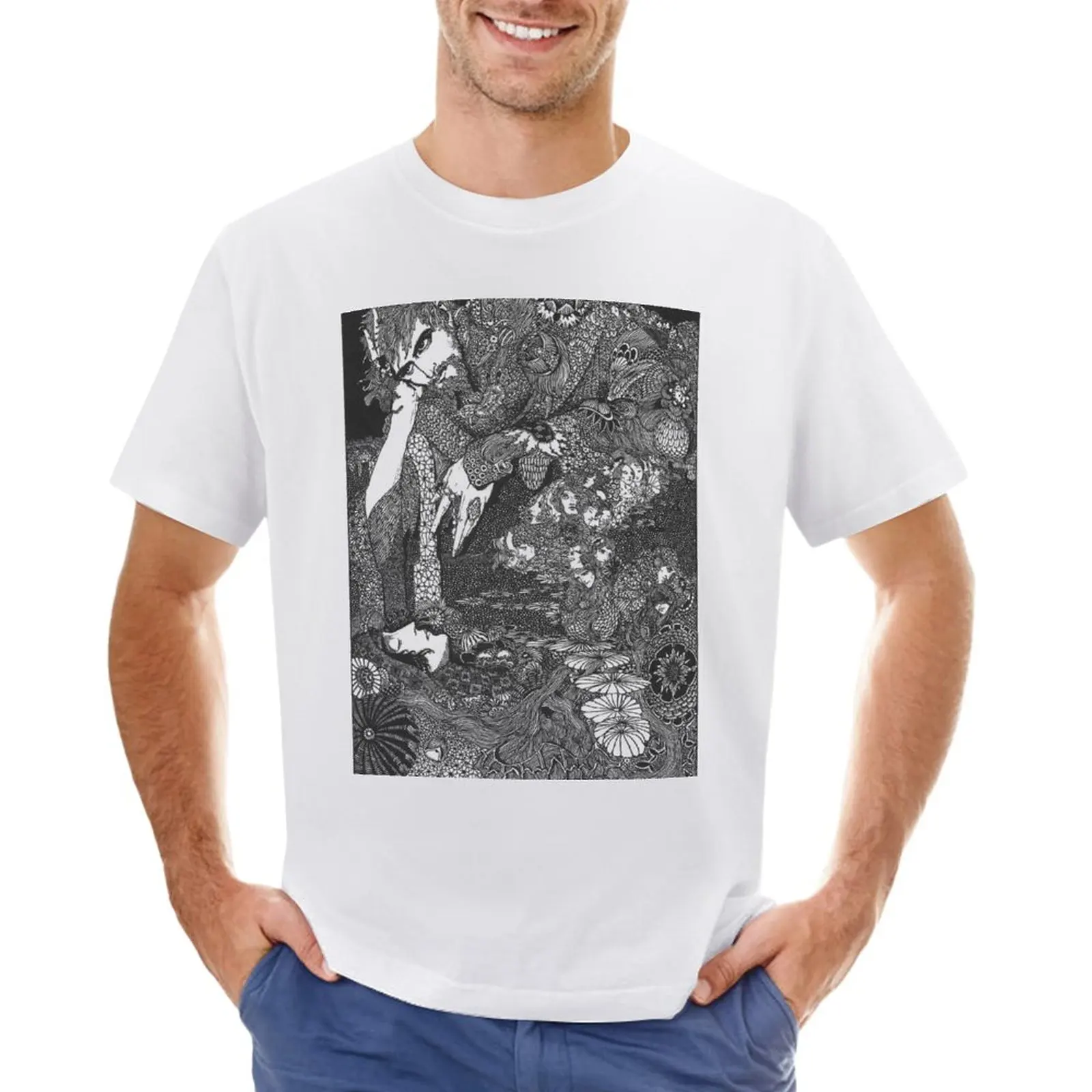 The Earth Grew Dark by Harry Clarke T-Shirt Short sleeve tee customizeds mens workout shirts
The Earth Grew Dark by Harry Clarke T-Shirt Short sleeve tee customizeds mens workout shirts
