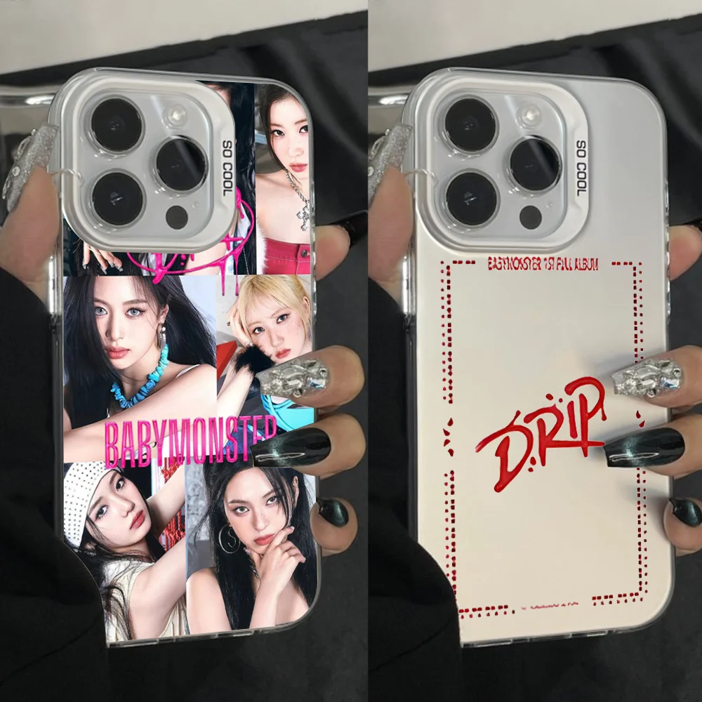 Kpop B-Baby_M-monster drip Phone Case For iPhone 16,15,14,13,12,11,Pro,Max,Plus,Mini,XS Anti Fall Gray Silver Matte Hard Bumper
Kpop B-Baby_M-monster drip Phone Case For iPhone 16,15,14,13,12,11,Pro,Max,Plus,Mini,XS Anti Fall Gray Silver Matte Hard Bumper