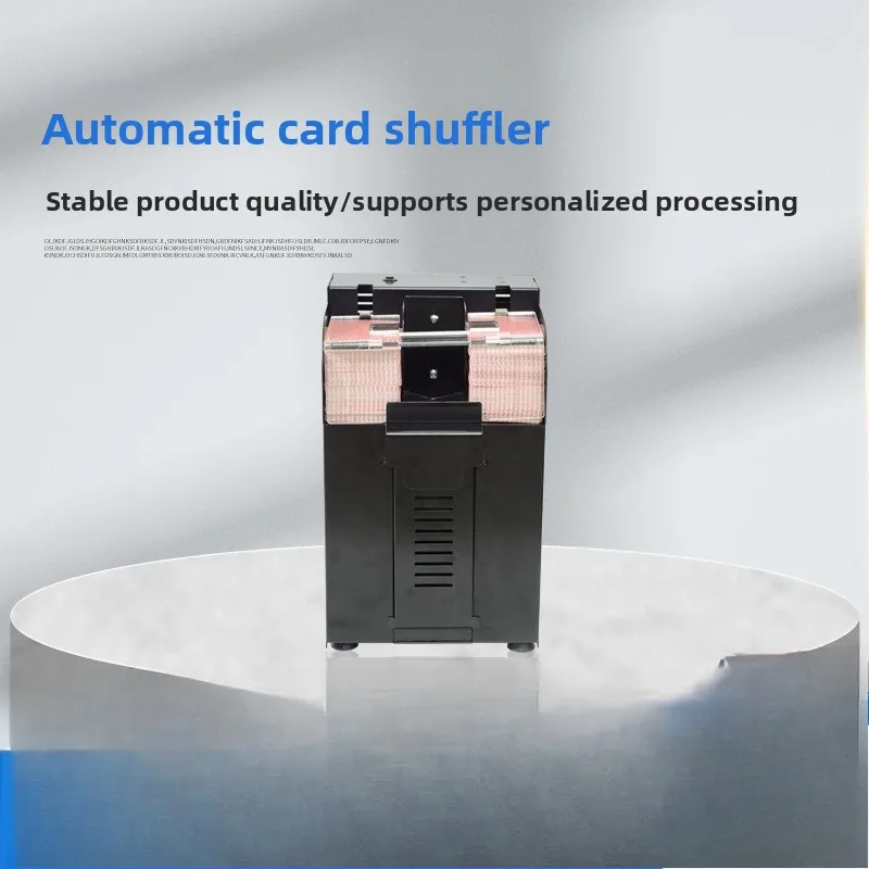 Автоматический глушитель, пластиковый восемь пар, карточная игра Werewolf Dou Dizhu, настольная игра Texas Hold'em Shuffler
Автоматический глушитель, пластиковый восемь пар, карточная игра Werewolf Dou Dizhu, настольная игра Texas Hold'em Shuffler