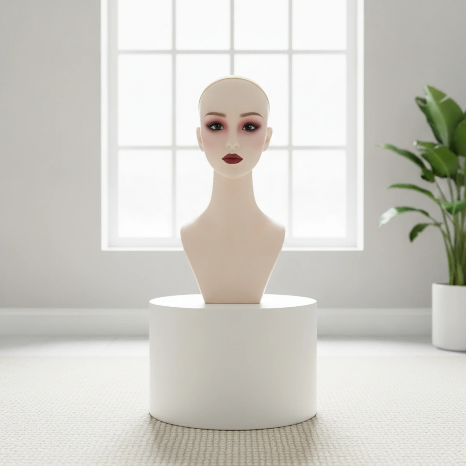 Mannequin Head with Shoulders Professional Hairpiece Display Mannequin Display Head with Shoulders Long-Lasting Realistic
Mannequin Head with Shoulders Professional Hairpiece Display Mannequin Display Head with Shoulders Long-Lasting Realistic