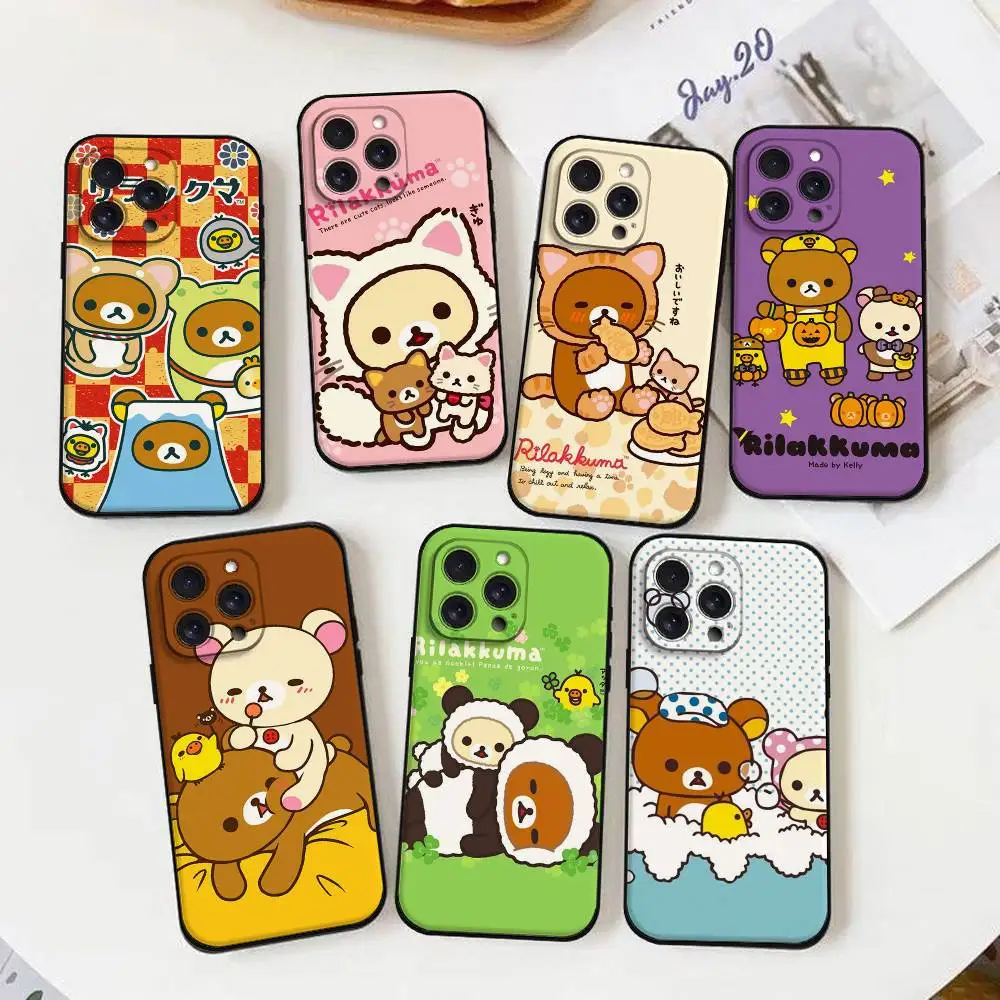 Cute R-Rilakkuma Phone Case For IPhone 17 16 15 11 12 13 14 Pro Max 16 Plus 12 Mini 7 8 XR XS 15Pro MAX Cover
Cute R-Rilakkuma Phone Case For IPhone 17 16 15 11 12 13 14 Pro Max 16 Plus 12 Mini 7 8 XR XS 15Pro MAX Cover