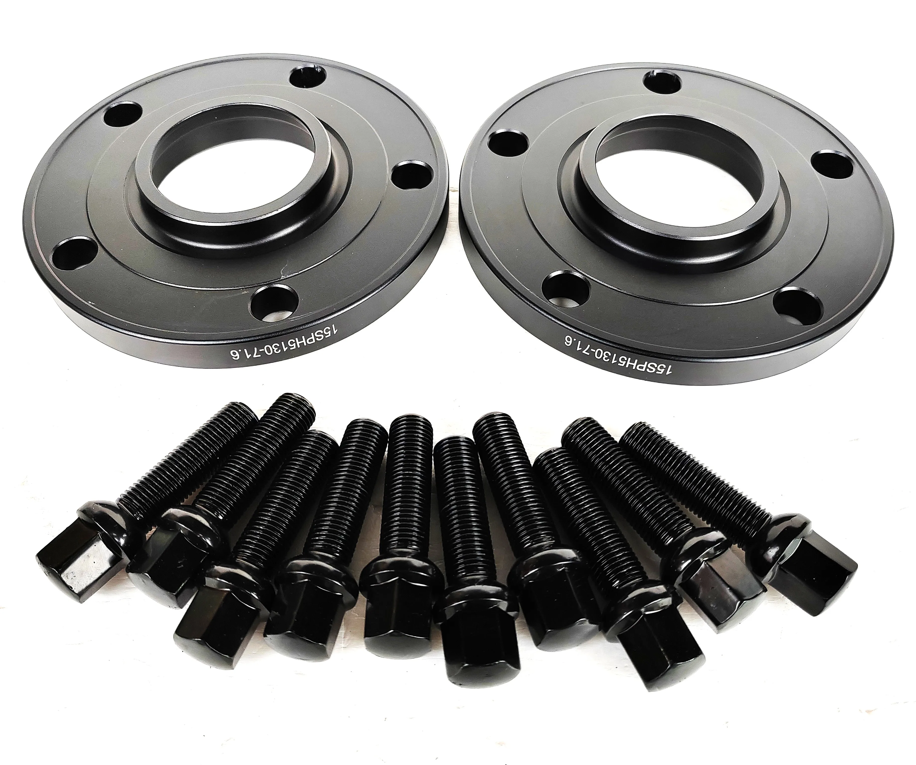 2x 15mm Hub Centric 5x130 Wheel Spacers 71.6mm 14x1.5 for Porsche 997 Turbo 991 Cayenne S 957 Panamera 3.6 V6 Taycan 4S Audi Q7
2x 15mm Hub Centric 5x130 Wheel Spacers 71.6mm 14x1.5 for Porsche 997 Turbo 991 Cayenne S 957 Panamera 3.6 V6 Taycan 4S Audi Q7