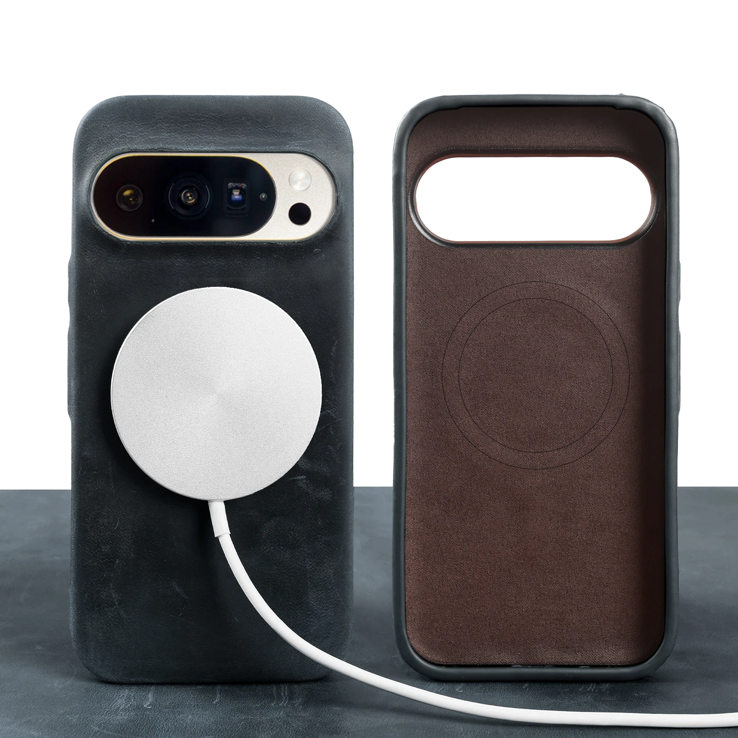 For Magsafe Magnetic Crazy Horse Genuine Leather Back Cover Case For Google Pixel 10 Pro XL 9 9A 8A 7A 6A 5A 7 8 Pro Phone Case
For Magsafe Magnetic Crazy Horse Genuine Leather Back Cover Case For Google Pixel 10 Pro XL 9 9A 8A 7A 6A 5A 7 8 Pro Phone Case