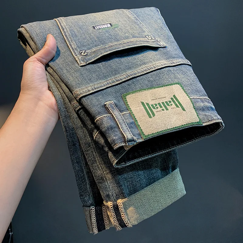 2024 Men's Fall Jeans Trendy Tapered Saggy Ankle-Tied Harem Pants Loose Light Straight-Leg Casual Long Pants
2024 Men's Fall Jeans Trendy Tapered Saggy Ankle-Tied Harem Pants Loose Light Straight-Leg Casual Long Pants