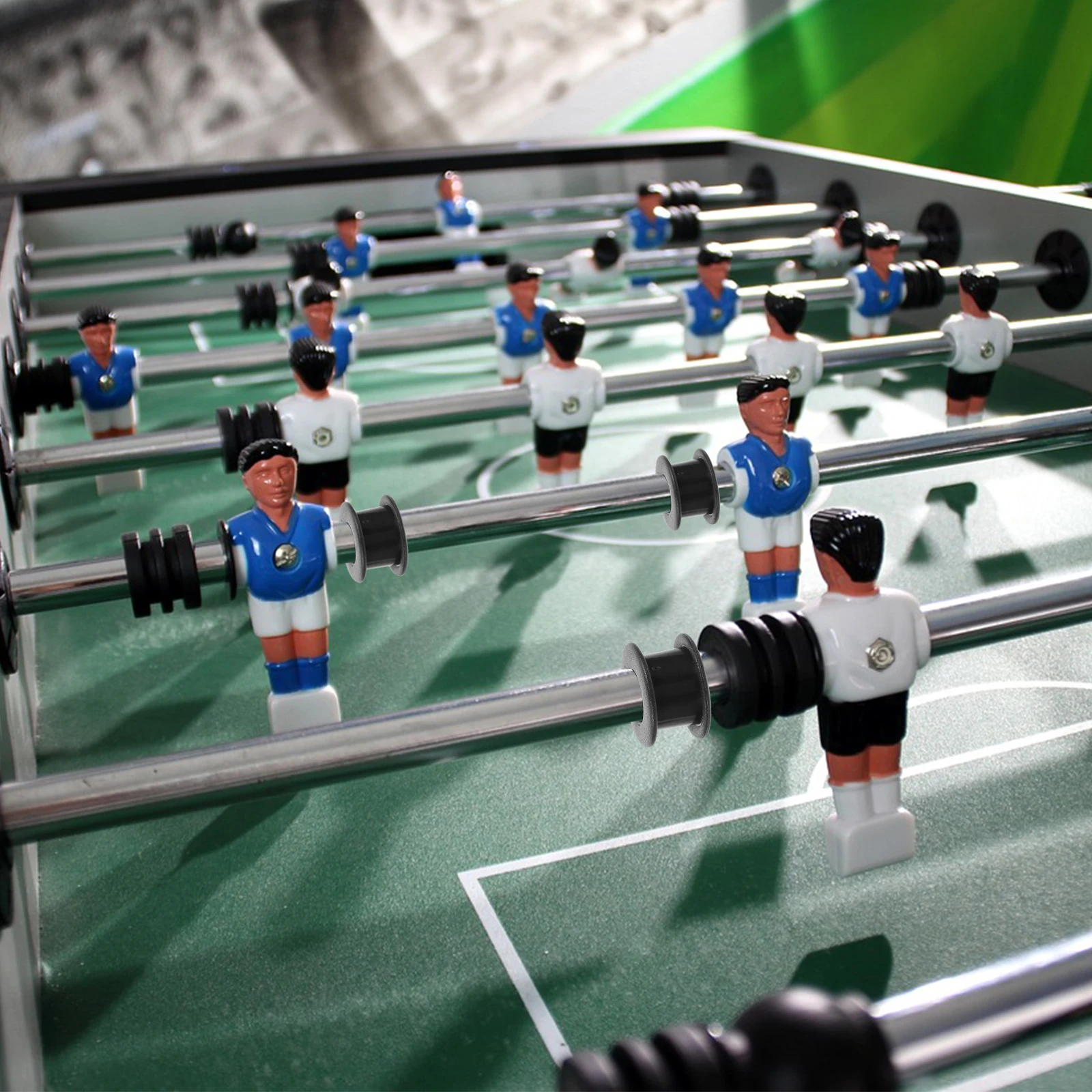 12 Pairs Foosball Machine Bearings 07m Table Football Parts PVC Durable Easy Install Lightweight Storage Game Accessories
12 Pairs Foosball Machine Bearings 07m Table Football Parts PVC Durable Easy Install Lightweight Storage Game Accessories