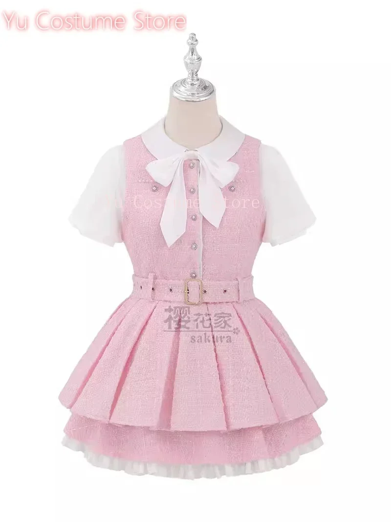 Yu Costume Anime Lovelive! 10th Anniversary GiGO Linkage Cafe Honoka Eli Aqours All Members Lovely Dress Uniform Cosplay Costume
Yu Costume Anime Lovelive! 10th Anniversary GiGO Linkage Cafe Honoka Eli Aqours All Members Lovely Dress Uniform Cosplay Costume