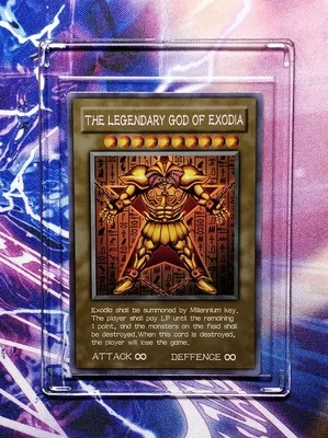 Yu Gi Oh DIY Special Production Exodia the Forbidden One Animated Version Flash Card
Yu Gi Oh DIY Special Production Exodia the Forbidden One Animated Version Flash Card