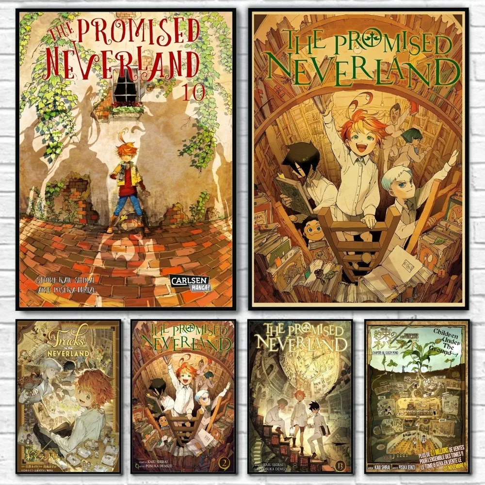 P-PromisedS N-Neverland Cartoon Poster Sticky Wall Art Printing Waterproof Home Living Bed Room Bar Hallway Aesthetic Decor
P-PromisedS N-Neverland Cartoon Poster Sticky Wall Art Printing Waterproof Home Living Bed Room Bar Hallway Aesthetic Decor