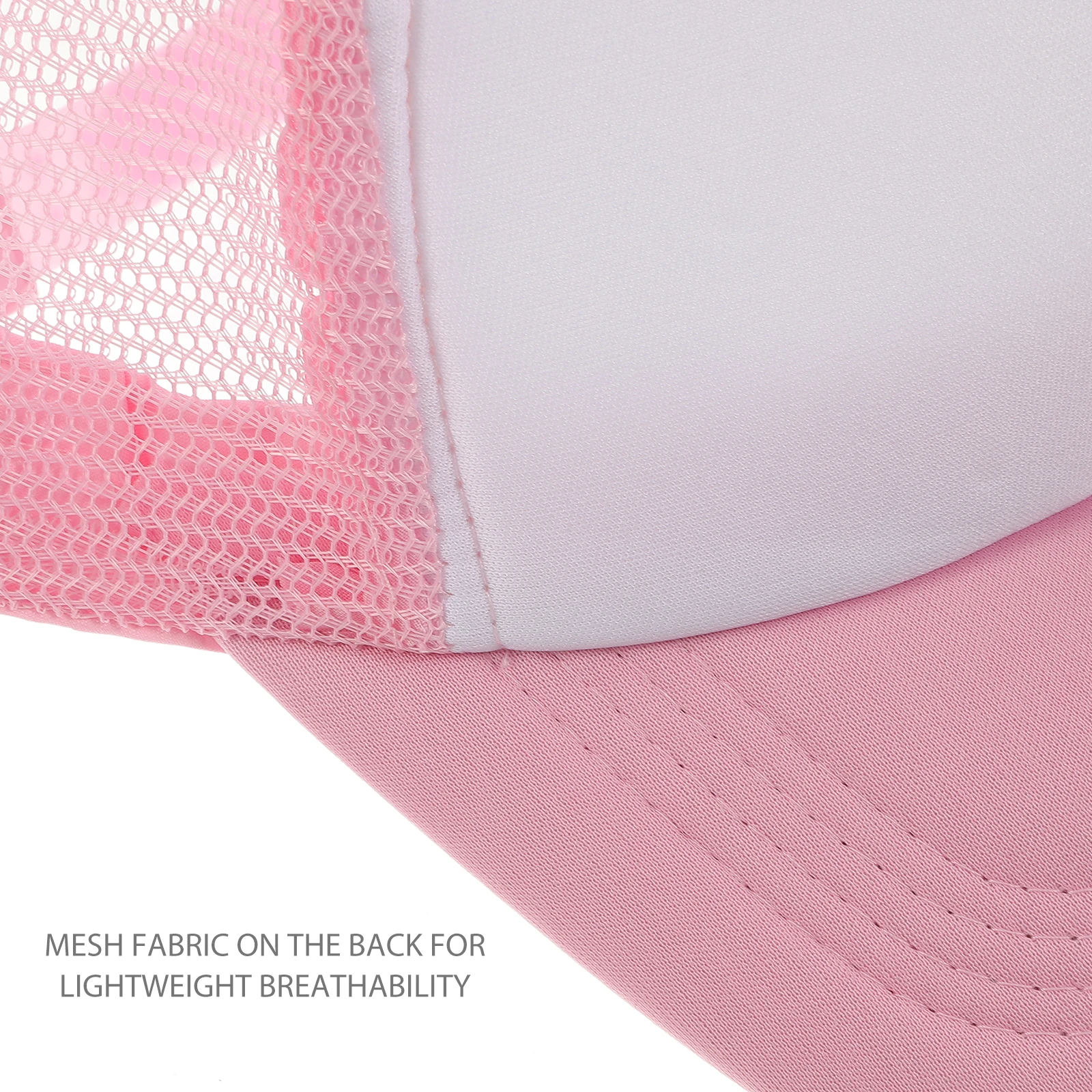 10pcs Baseball Caps Adjustable Snap Blank Trucker Hat Back Hats Pink DIY Sublimation Blank Cap Trucker Cap Heat Transfer
10pcs Baseball Caps Adjustable Snap Blank Trucker Hat Back Hats Pink DIY Sublimation Blank Cap Trucker Cap Heat Transfer